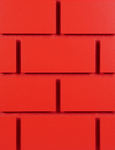 Real Red-painted Brickyard part of Windmill Slatwall’s Brick Series